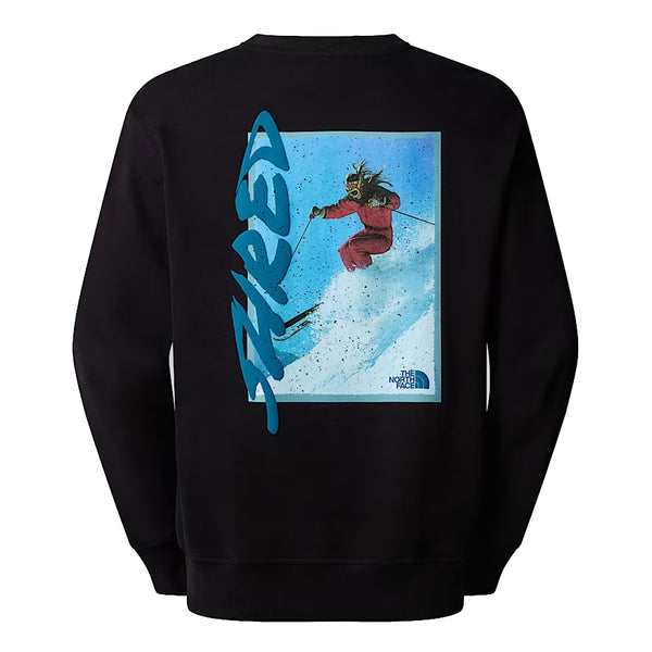 The North Face - Felpa NSE Slopes Relaxed TNF Black - NF0A8EU5 - TNF/BLACK