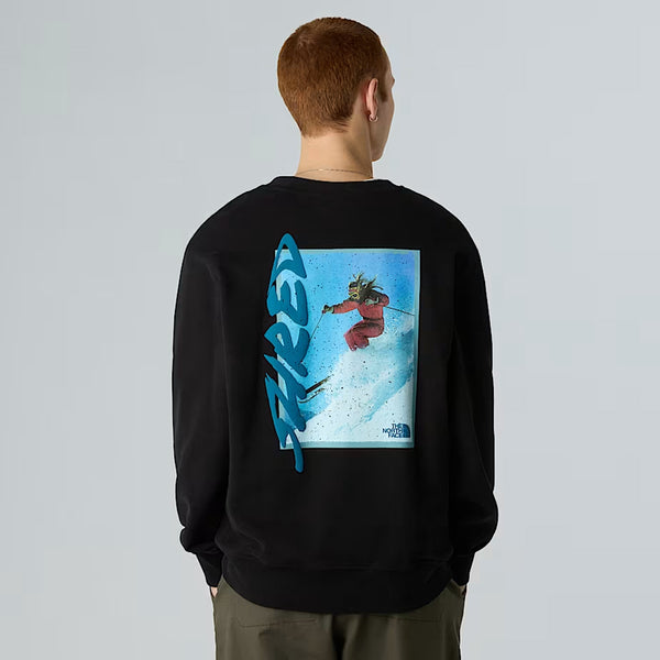 The North Face - Felpa NSE Slopes Relaxed TNF Black - NF0A8EU5 - TNF/BLACK