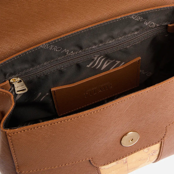 Alviero Martini 1a Classe - Borsa a mano Piccola Windy City Castagna - LD299407 - CASTAGNA