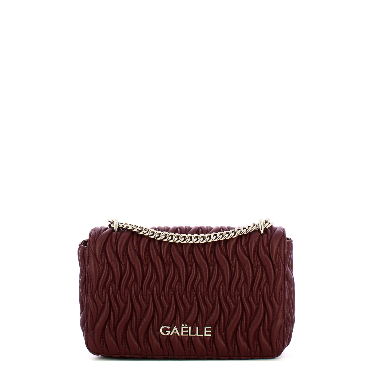 Ga��lle - Borsa a spalla convertibile Pliss�� Mosto - GAACW02454 - MOSTO