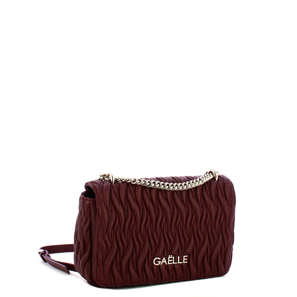 Ga��lle - Borsa a spalla convertibile Pliss�� Mosto - GAACW02454 - MOSTO