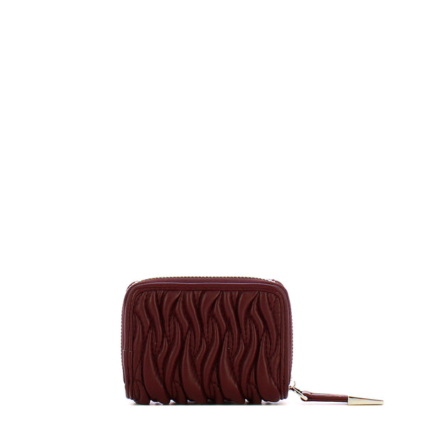 Ga��lle - Portafoglio Mini Zip Around Pliss�� Mosto - GAACW02450 - MOSTO
