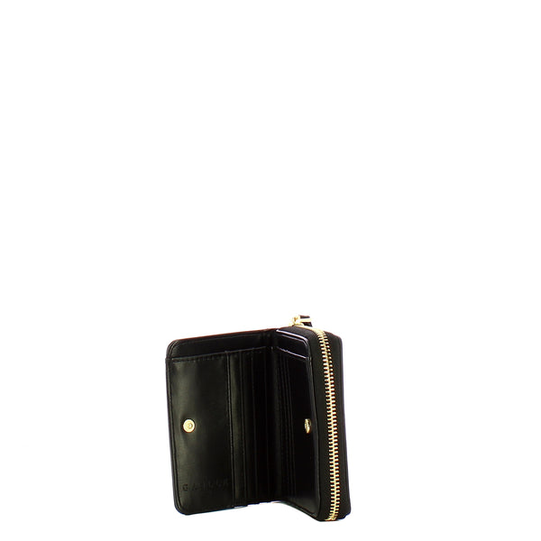 Ga��lle - Portafoglio Mini Zip Around Nero - GAACW02318 - NERO