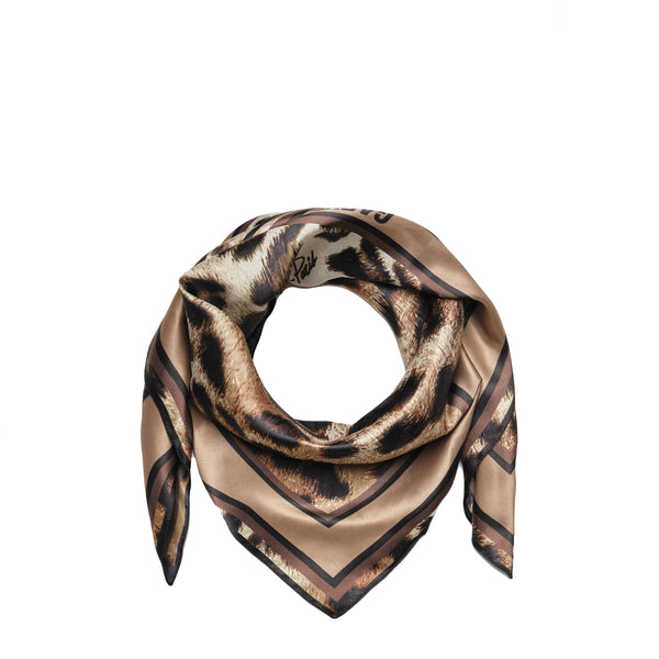 Ga��lle - Foulard Macro Maculato Cammello - GAACW02476 - CAMMELLO