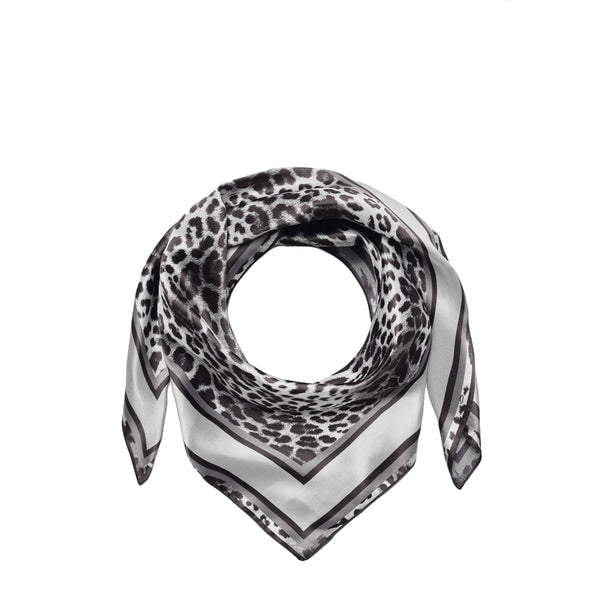 Ga��lle - Foulard Micro Maculato Grigio Ferro - GAACW02477 - GRIGIO/FERRO