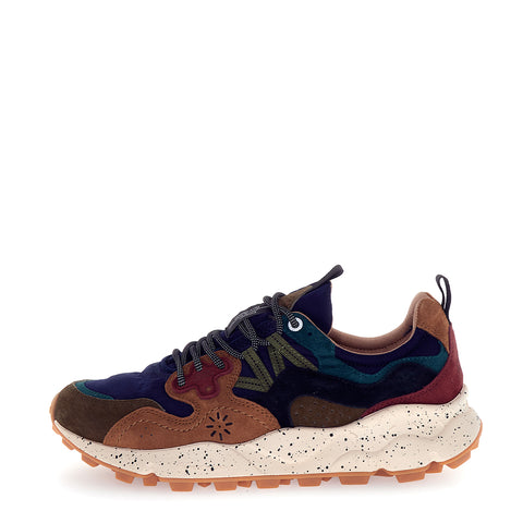 Flower Mountain - Sneakers Unisex Yamano 3 Deep Mud Light Brown Navy - 201781801 - DEEP/MUD-LIGHT/BROWN-NAVY