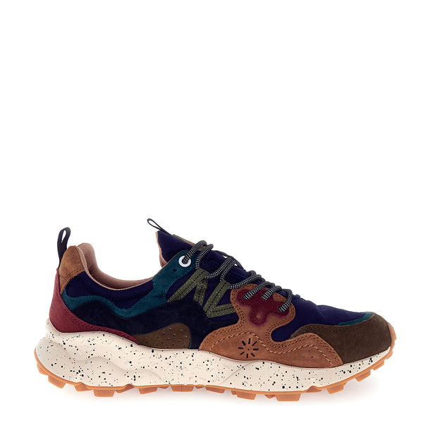 Flower Mountain - Sneakers Unisex Yamano 3 Deep Mud Light Brown Navy - 201781801 - DEEP/MUD-LIGHT/BROWN-NAVY