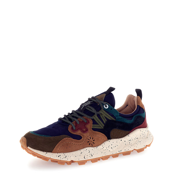Flower Mountain - Sneakers Unisex Yamano 3 Deep Mud Light Brown Navy - 201781801 - DEEP/MUD-LIGHT/BROWN-NAVY