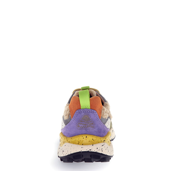 Flower Mountain - Sneakers Unisex Yamano 3 Mud Grey Off White - 201781830 - MUD-GREY-OFF/WHITE