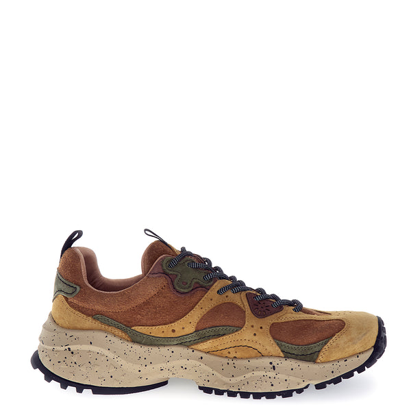 Flower Mountain - Sneakers Uomo Wave Beige Nude - 201950002 - BEIGE-NUDE