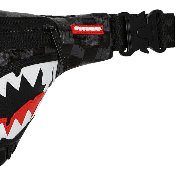 Sprayground - Dripping Sharks in Paris Savvy Limited Edition Belt Bag - 910B7971NSZ - DRIPPING/SHARKS/IN/PARIS