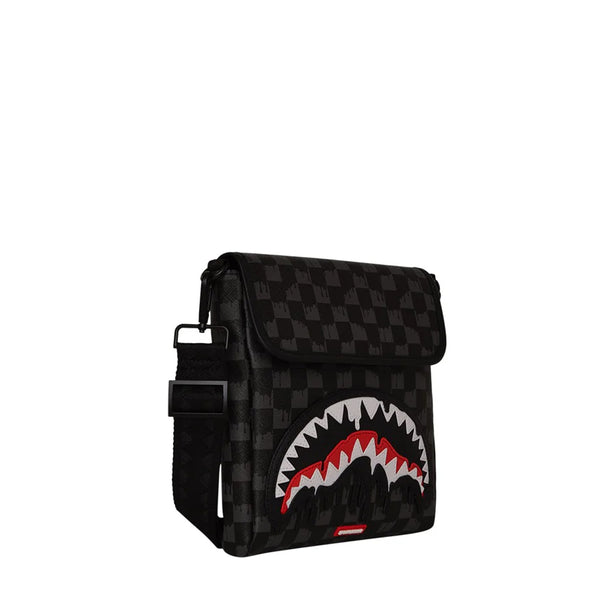 Sprayground - Dripping Sharks in Paris Limited Edition Crossbody Bag - 910B7962NSZ - DRIPPING/SHARKS/IN/PARIS