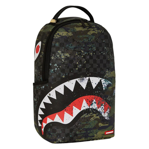 Sprayground - Camo Splash DLXSV Limited Edition Backpack - 910B7624NSZ - CAMO/SPLASH