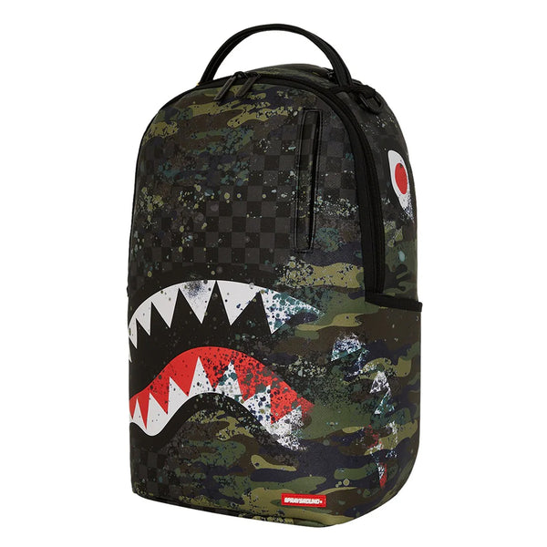Sprayground - Camo Splash DLXSV Limited Edition Backpack - 910B7624NSZ - CAMO/SPLASH