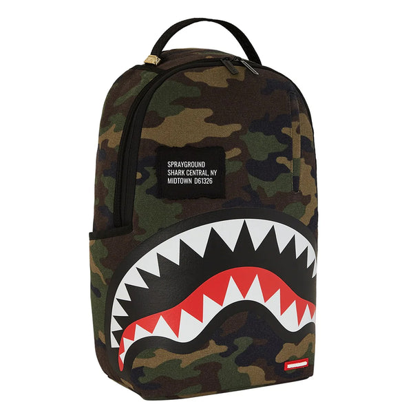 Sprayground - Zaino Shark Central Camo DLXV Limited Edition - 910B7163NSZ - SHARK/CENTRAL/CAMO
