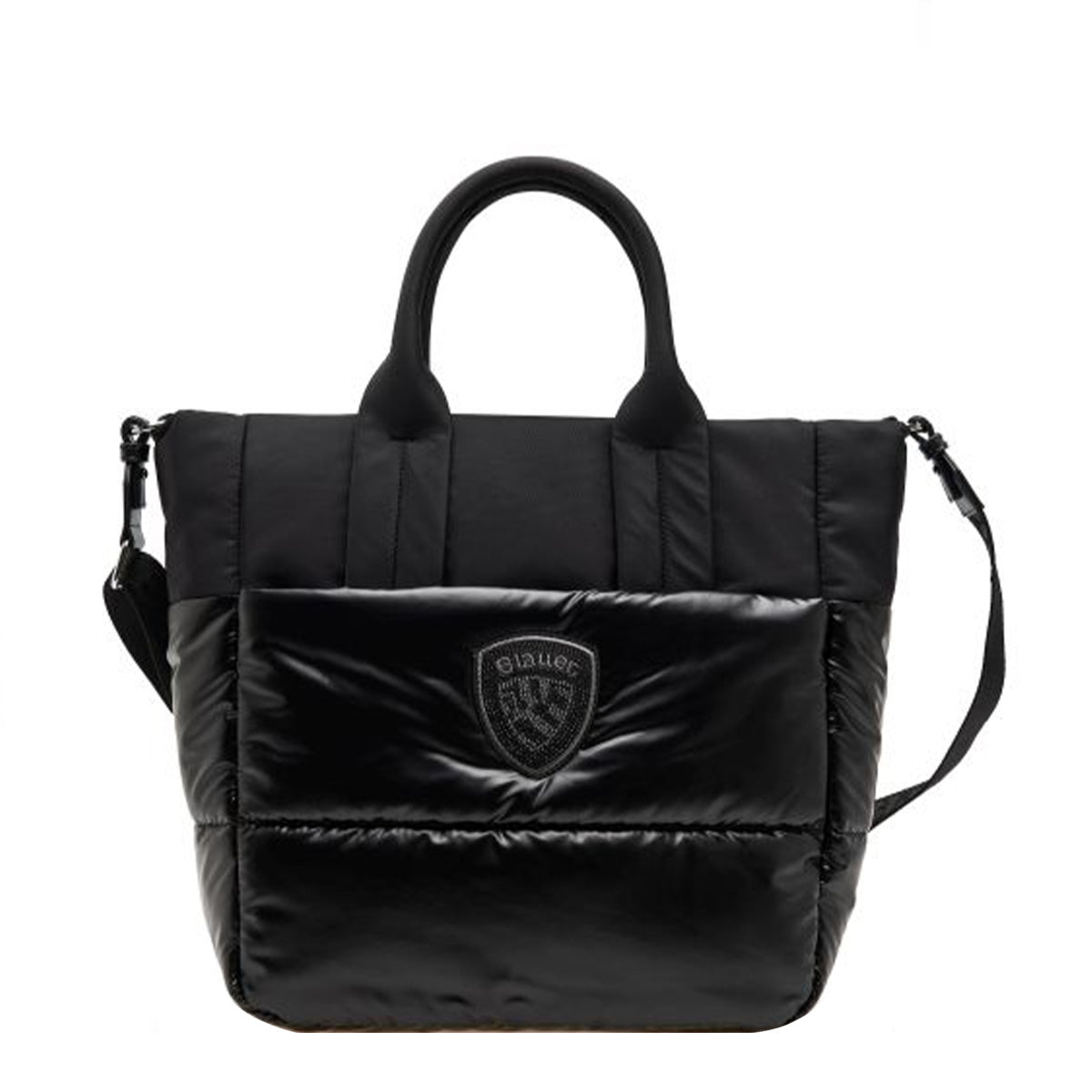 Blauer - Tote Bag Quartx L Black - F5QUARTXL01/PAD - BLACK