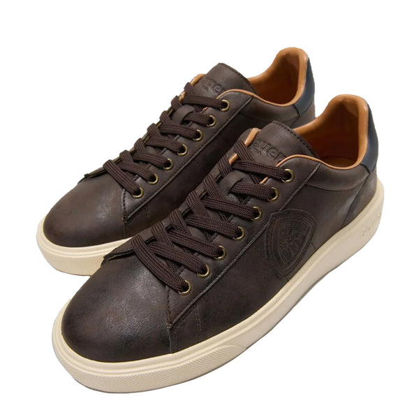 Blauer - Sneakers Buck 01 Nub Dark Brown Navy - F5BUCK01/NUB - DARK/BROWN/NAVY