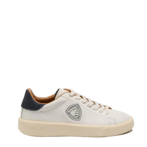Blauer - Sneakers Buck 07 Cream Navy - F5BUCK07/LEA - CREAM/NAVY
