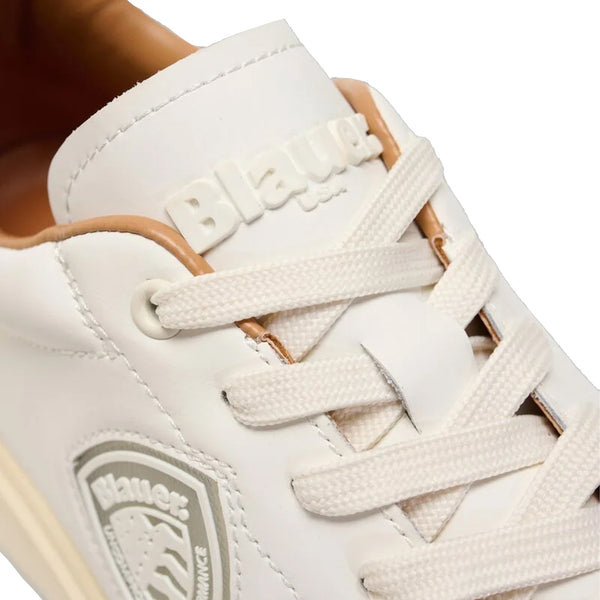 Blauer - Sneakers Buck 07 Cream Navy - F5BUCK07/LEA - CREAM/NAVY