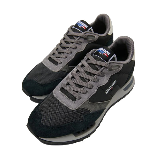 Blauer - Sneakers Ryder 01 Black Grey - F5RYDER01/NYN - BLACK/GREY