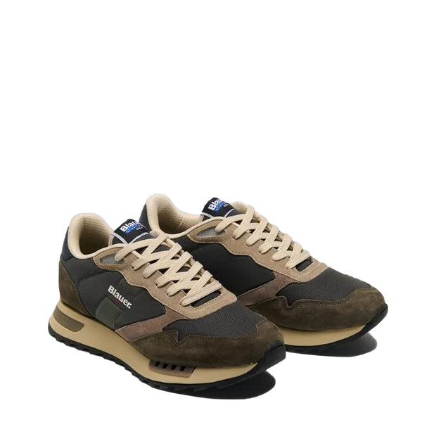 Blauer - Sneakers Ryder 01 Military Green Navy - F5RYDER01/NYN - MILITARY/NAVY