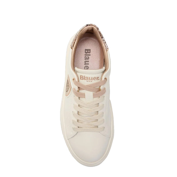 Blauer - Sneakers Venus 01 Cream Pyton - F5VENUS01/PYT - CREAM/PYTON