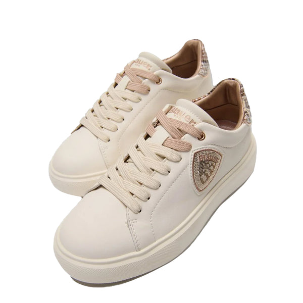 Blauer - Sneakers Venus 01 Cream Pyton - F5VENUS01/PYT - CREAM/PYTON