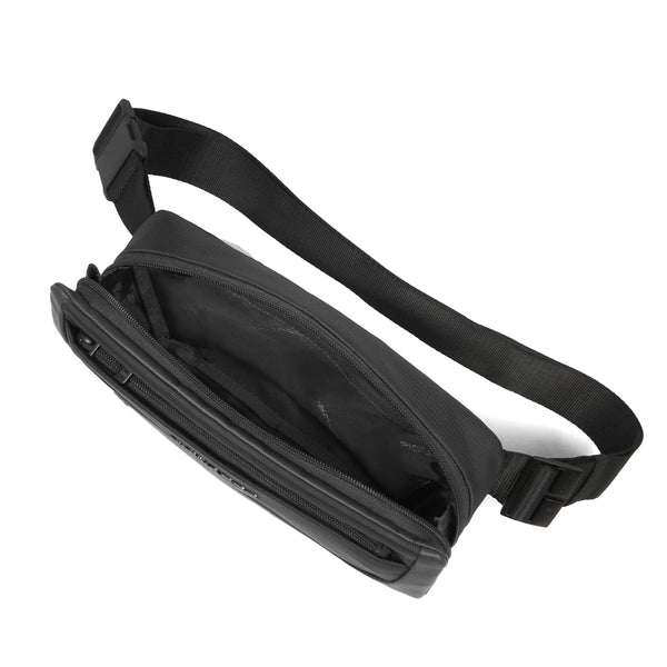 Piquadro - Belt Bag in recycled fabric S140 Nero - CA6903S140 - NERO