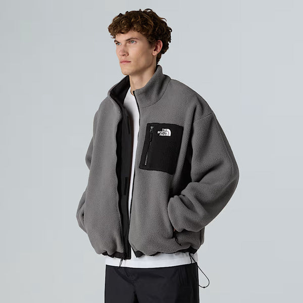 The North Face - Giacca in pile reversibile Yumiori TNF Black Smoked Pearl - NF0A89GT - TNF/BLACK/SMOKED/PEARL