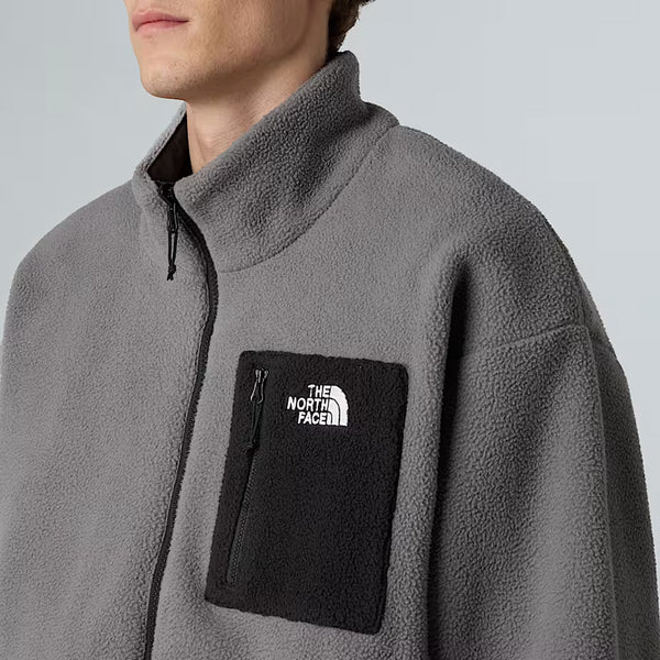 The North Face - Giacca in pile reversibile Yumiori TNF Black Smoked Pearl - NF0A89GT - TNF/BLACK/SMOKED/PEARL