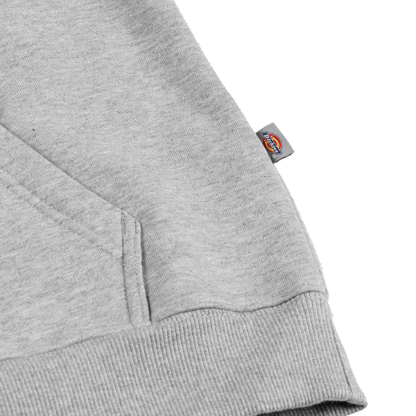 Dickies - Oakport Heather Grey Hoodie - DK0A4XCD - HEATHER/GREY