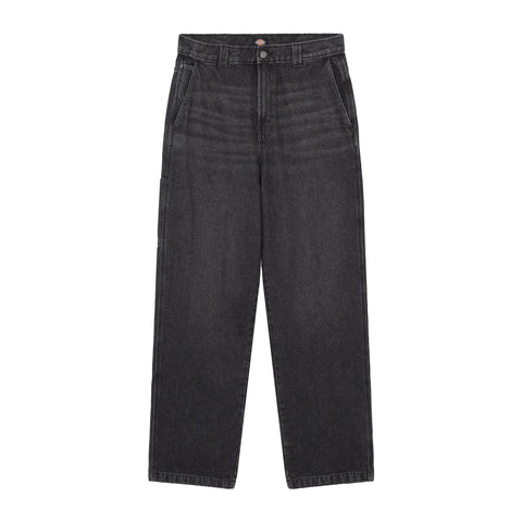 Dickies - Madison Loose Black Wash Faded Jeans - DK0A4YEC - BLACK/WASH/FADED