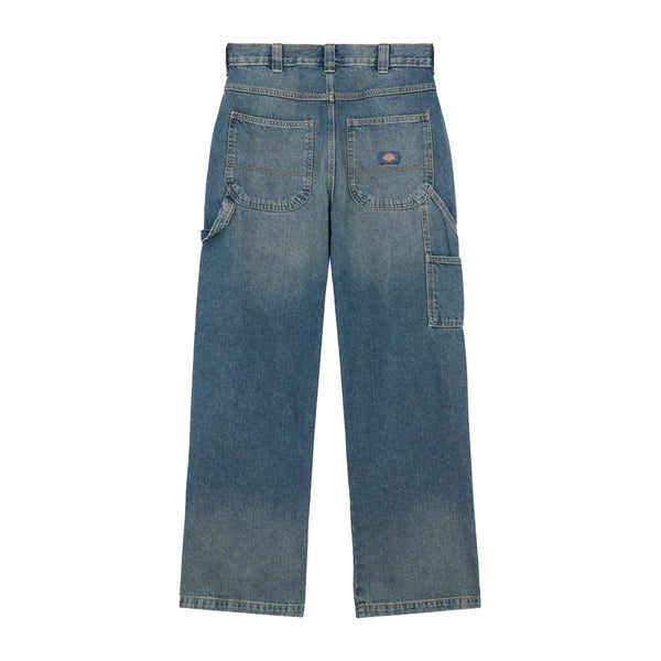 Dickies - Stevensville Carpenter Khaki Tinted Blue Jeans - DK0A863T - KHAKI/TINTED/BLUE