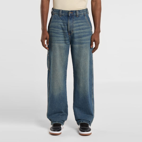 Dickies - Stevensville Carpenter Khaki Tinted Blue Jeans - DK0A863T - KHAKI/TINTED/BLUE