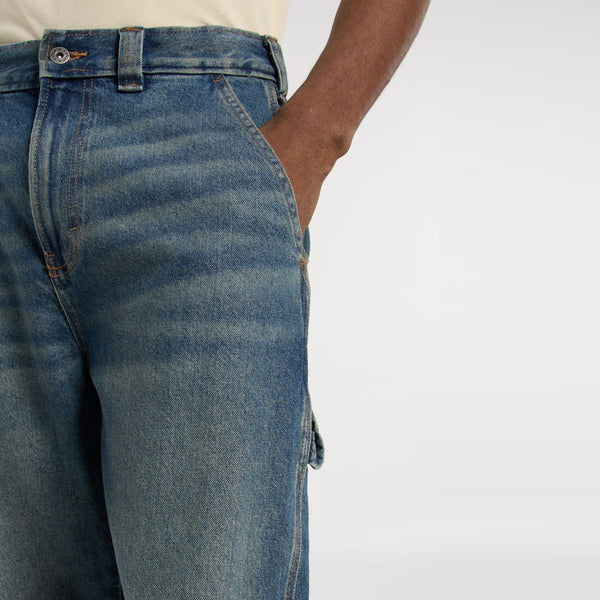 Dickies - Stevensville Carpenter Khaki Tinted Blue Jeans - DK0A863T - KHAKI/TINTED/BLUE