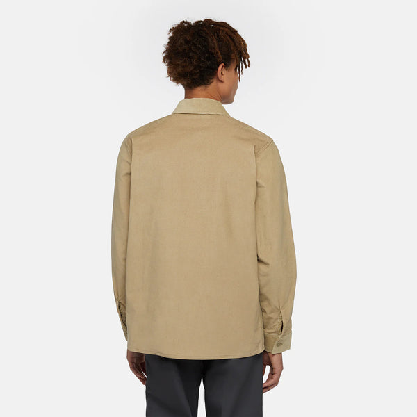Dickies - Camicia Corduroy Khaki - DK0A8652 - KHAKI