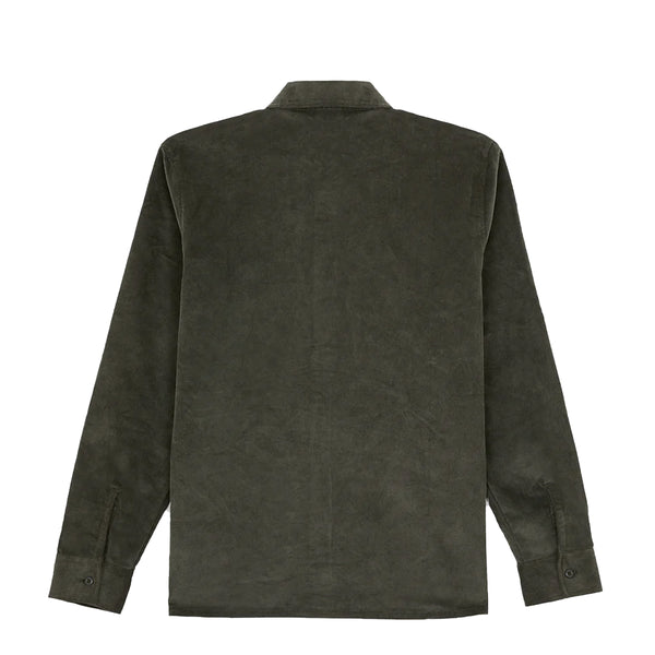 Dickies - Camicia Corduroy Olive Green - DK0A8652 - OLIVE/GREEN