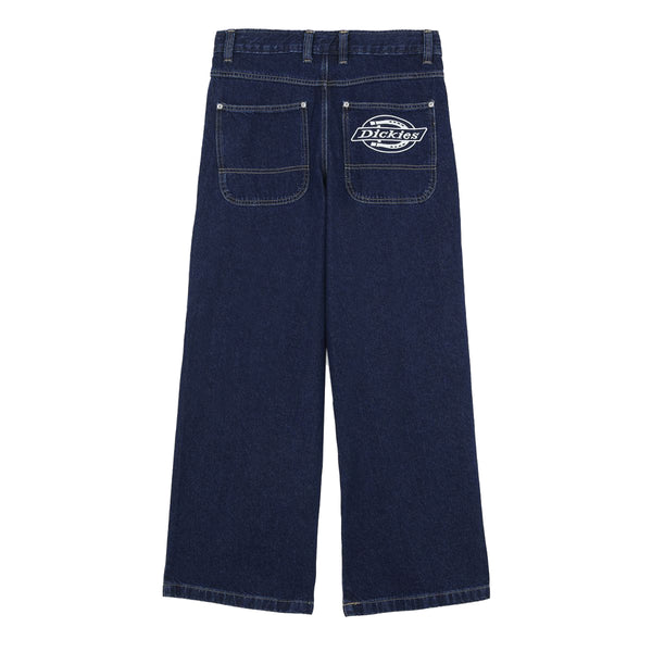 Dickies - Hilham Extra Loose Dark Indigo Jeans - DK0A87NK - DARK/INDIGO