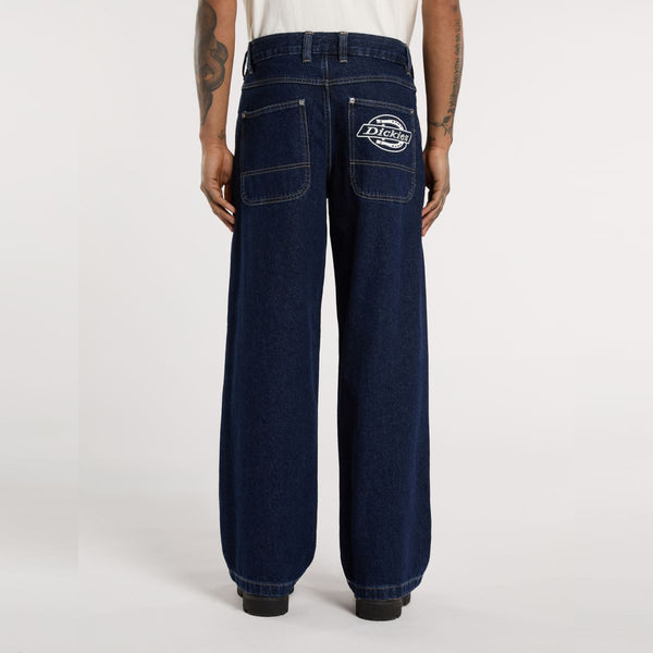 Dickies - Hilham Extra Loose Dark Indigo Jeans - DK0A87NK - DARK/INDIGO