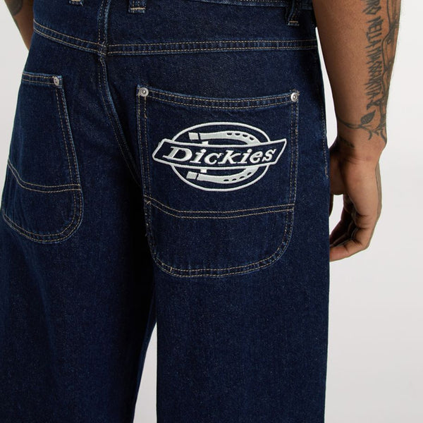 Dickies - Hilham Extra Loose Dark Indigo Jeans - DK0A87NK - DARK/INDIGO