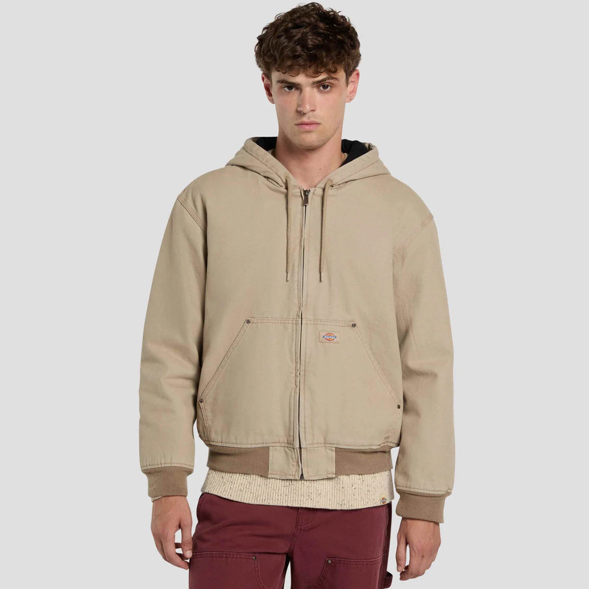 Dickies - Giacca Hilham in canvas Desert Sand - DK0A87O5 - DESERT/SAND