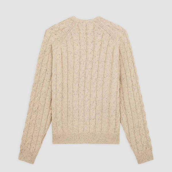 Dickies - Maglione Vanleer Cable Wood Ash - DK0A87OR - WOOD/ASH