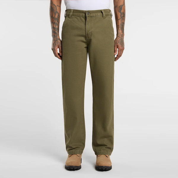 Dickies - Canvas Carpenter Military Green Trousers - DK0A87PD - MILITARY/GR