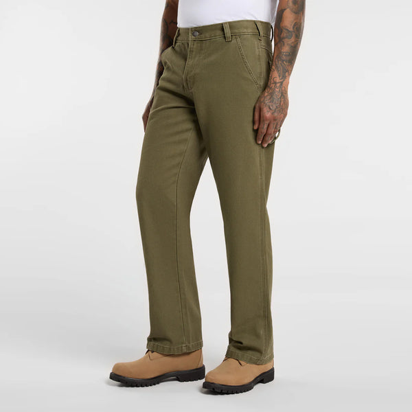 Dickies - Canvas Carpenter Military Green Trousers - DK0A87PD - MILITARY/GR