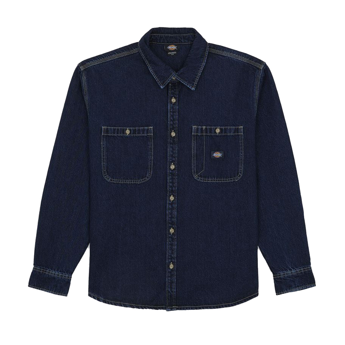 Dickies - Mechanic Dark Indigo Jeans Shirt - DK0A87PX - DARK/INDIGO