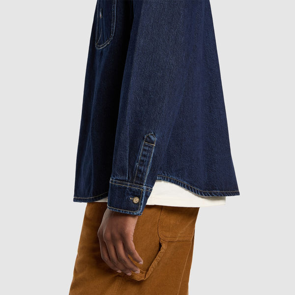 Dickies - Mechanic Dark Indigo Jeans Shirt - DK0A87PX - DARK/INDIGO