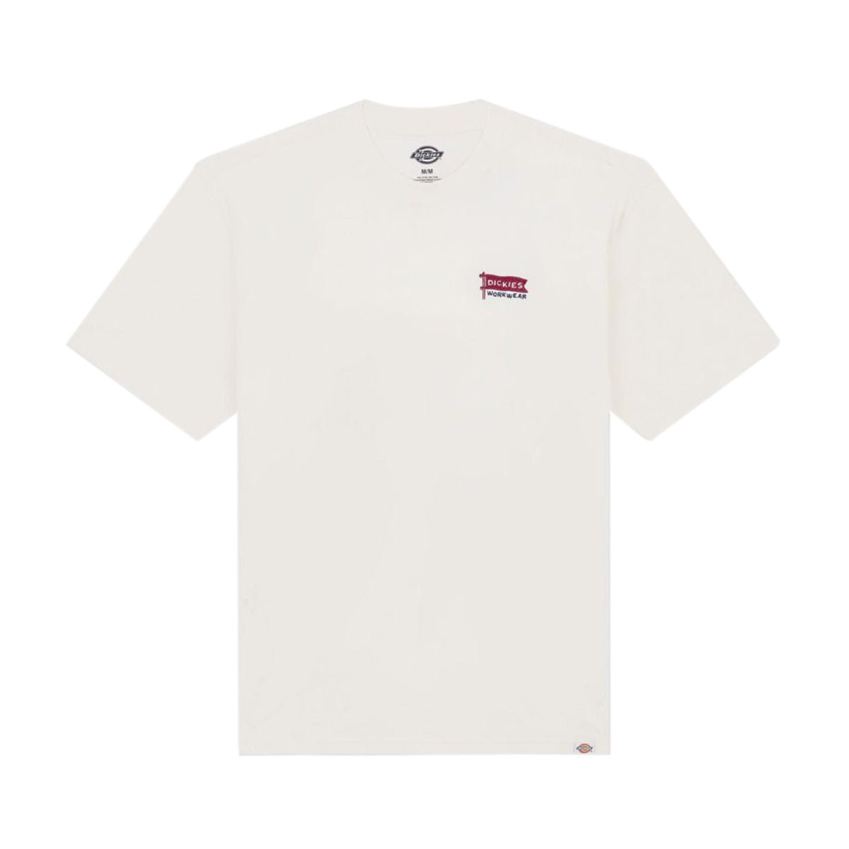 Dickies - Flag Egret T-Shirt - DK0A87QD - EGRET