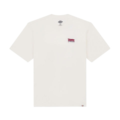 Dickies - Flag Egret T-Shirt - DK0A87QD - EGRET