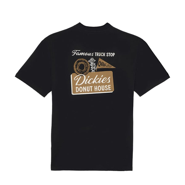 Dickies - Donut House Black T-Shirt - DK0A87QN - BLACK