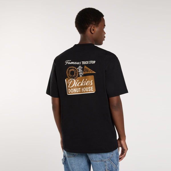 Dickies - Donut House Black T-Shirt - DK0A87QN - BLACK
